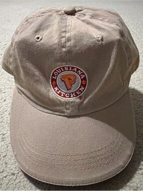 Popeyes Chicken Employee Baseball Hat Cap Adjustable Strapback Uniform Louisiana